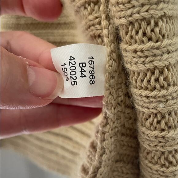 Moda International Y2K Vintage Women's Beige Knit Cardigan Victorias Secret smal - Picture 3 of 5